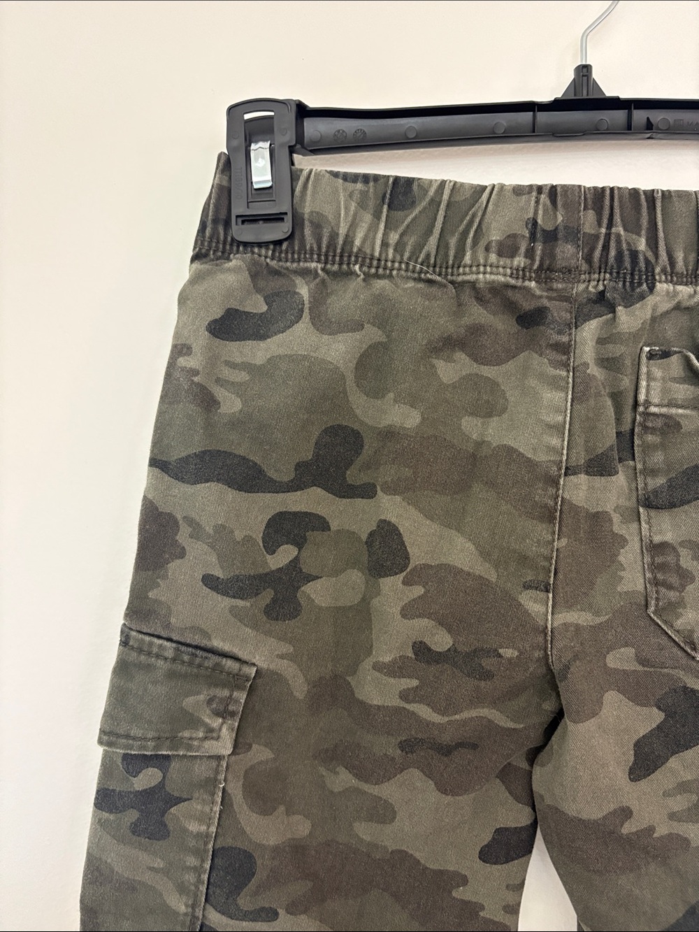 Old Navy Boys' Camo Cargo Shorts - Green/Black - Picture 11 of 13